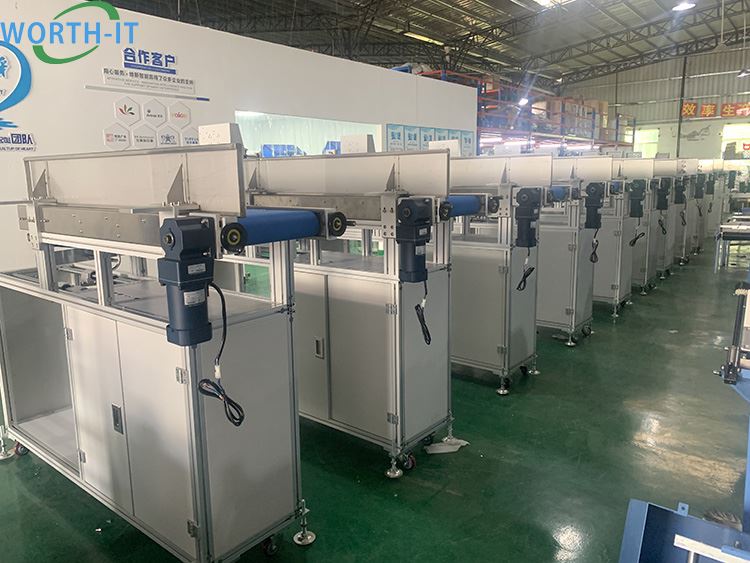 conveyor stream feeding 